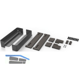 CONERO Zargenset Innenauszug H�he 72 mm, schwarz