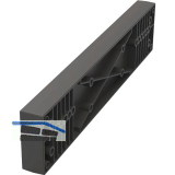 CONERO Distanzleiste 25 mm, Kunststoff schwarz