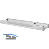 Tischgestell C 3000 Kabelkanal 2090 mm RAL 9006