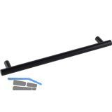 Griff Elara � 12 mm, LA 288 mm, Breite 352 mm, Edelstahl schwarz matt