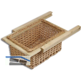 Weidenkorb, 370 x 210 x 450 mm