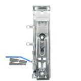 CAMAR Schrankaufh�nger 817 rechts, H 18 mm, T 25 mm, Stahl verzinkt/Zamak