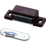 MACO Magnetschnapper Type 6, Haltekraft 6 kg, Kunststoff braun