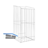 VS Allzweckkorb schr�g l�ngsmaschig 330 x 360/450 x 280 mm Stahldraht