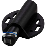 MACO Druckmagnetschnapper einfach, zum Anschrauben, Kunststoff schwarz