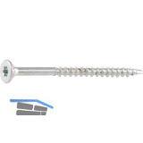 Holzbohrschraube Senkkopf 4.0x 45 Teilgewinde Torx 20 verzinkt