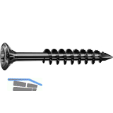 SPAX Holzfassadenschraube Linsensenkkopf 4.5x 60 TG TX20 A2 BLAX