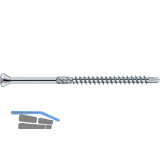 Hobotec Holzbohrschraube 3.2x 60 Torx 10 Edelstahl geh�rtet mit Zierkopf