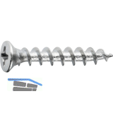 SFS-SPT/39 Beschlagschraube 4.3x45 PH 2 Stahl silber f�r Kunststoffprofile