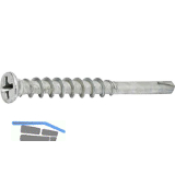 SFS Eck-und Scherlagerschrauben SPE2/24-SNK4,3X36,5-GSS verz. weiss