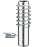 MC2-H56/21-12x56 - SFS MC2 H�lse Innen-6Kt beidseitig - Stahl blau passiviert