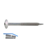 SFS-SPC4/43 Kopplungsschraube 5.5x 45 TX25 Stahl GS silber mit Bohrspitze