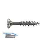 SPAX-FEX H Beschlagschraube 4.0x 30 TX15 Stahl Wirox-Silber f. Holzbefestigungen