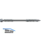 SPAX ISO D�mmstoffschraube Zylinderkopf Torx 10x260 Wirox-Silber mit Bewertung