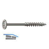 SPAX Holzbauschraube Tellerkopf 6.0x100 TG Torx 30 Edelstahl A2 mit Bewertung