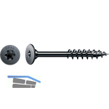 SPAX Korpusschraube ohne Linse 4.0x 30 TG TX20 - Stahl BLAX