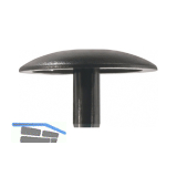 Abdeckkappe aus Kunststoff f�r SPAX Kopflochbohrung schwarz RAL9005