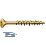 SPAX Senkkopf 4.5x 50 Teilgewinde Pozidriv 2 Yellox mit Bewertung