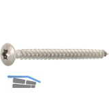 Spanplattenschraube Linsensenkkopf 3.0x 30 Vollgewinde Torx 10 Edelstahl A2