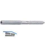 Stockschraube 10x200 Torx verzinkt mit Schl�sselfl�che