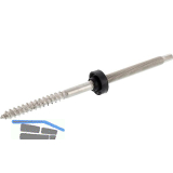 Stockschraube M10x250 mit EPDM-Dichtung - Edelstahl A2 vormontiert