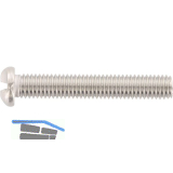 Einwegsicherheitsschraube - Halbrundkopf M 8x40 - Edelstahl A2