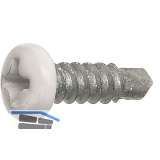 DIN7504N 5.5X 16 Phillips-KS Kopf RAL7037 staubgrau beschichtet ~ISO15481