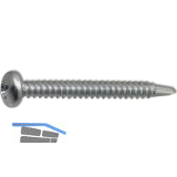 DIN7504N 3.9x 50 Phillips-KS verzinkt Linsen-Bohrschraube ~ISO15481