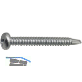 DIN7504N 5.5x 38 Phillips-KS verzinkt Linsen-Bohrschraube ~ISO15481