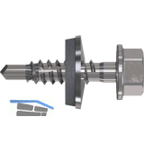 REISSER RP-r-3H, REFABO Plus Bohrschraube 4.8x22/E14 Bi-Metall A2 / KP