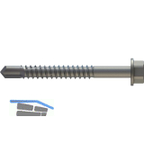 REISSER RP-K12, REFABO Plus Bohrschraube 5.5x38/o.Sch. Bi-Metall A2