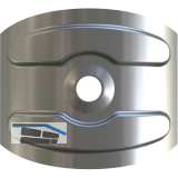 REISSER REFABO Kalotte RD32/51 f�r Wellprofil - EPDM-Alu blank