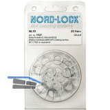 NORD-LOCK Keilsicherungsscheiben NL10 zinklamellenbeschichtet, - Blister SB-20