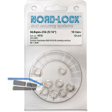 NORD-LOCK Keilsicherungsscheiben NL 8spss-254, Edelstahl A4 - Blister SB-10
