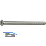 ~ISO2009 4.8 M 5x 25 verzinkt Senkschraube mit Schlitz (DIN963A)