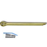 ISO1234 4.0X 40 Messing blank Splint (DIN94)