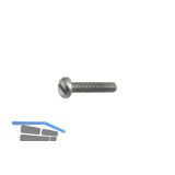 ~ISO1580 4.8 M 5x 12 verzinkt Flachkopfschraube mit Schlitz (DIN85A)