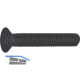 DIN965A 04.8 M 4x 20 TX20 verzinkt-schwarz Senkschraube (�hnl.ISO14581)