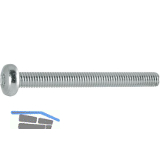 ISO14583 4.8 M 6x20 Torx 30 verzinkt Linsenschraube (DIN7985A)