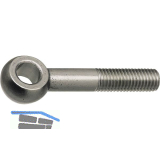 DIN444 LB 4.6 M12x 50 blank Augenschraube mit Gewinde bis Kopf
