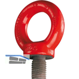 GK8 Ringschraube hochfest M 8 rot mit CE Kennzeichnung