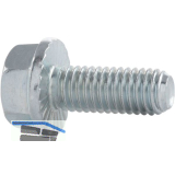 ECO-FIX 4.8 M 6x10 verzinkt Sechskantschraube mit Flansch f�r den Apparatebau