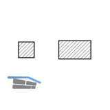 DIN6880 Keilstahl C45K 8x 7x 1000 blank