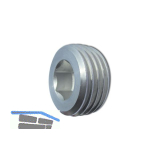 DIN906 5.8 R3/8" verzinkt Verschlussschraube kegeliges Rohrgewinde mit ISK