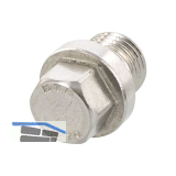 DIN910 G 1/4" Edelstahl A4 Verschlussschraube mit Rohrgewinde