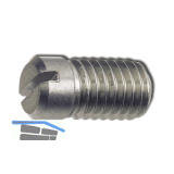 DIN427 14H M 4x 20 verzinkt Schaftschraube mit Schlitz und Kegelkuppe