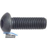 ISO7380-1 010.9 M 5x30 blank Linsenschraube mit Innensechskant