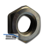 DIN936/14H M10x 1.25 blank flache Feingewinde-Sechskantmutter