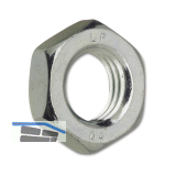 ISO8675 04 M10x1 verzinkt flache Feingewinde-Sechskantmutter (DIN439-2)