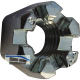 DIN935/ 8 M30x1.5 verzinkt Kronenmutter mit Feingewinde